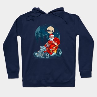 Hotrod Santa Hoodie